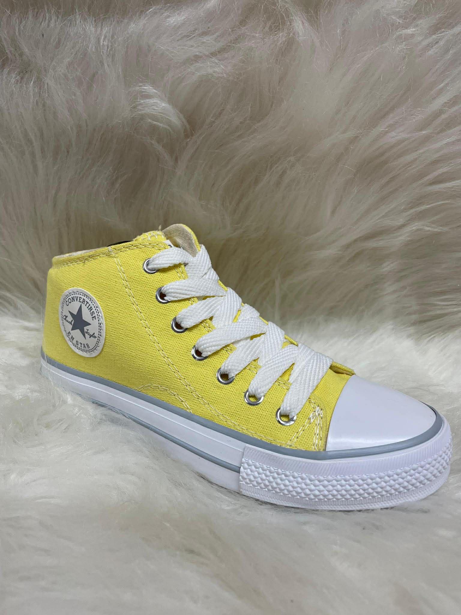 Botita Converse Lona Amarillo