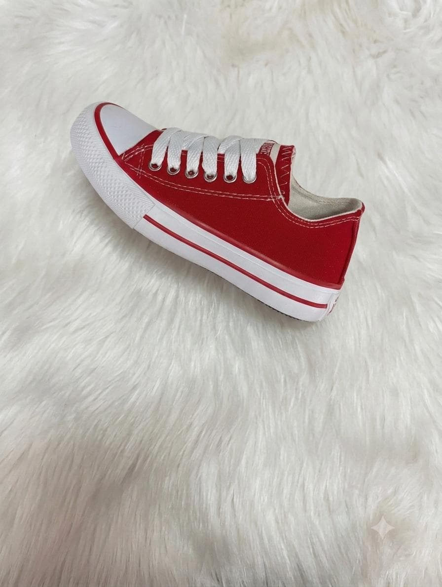 Converse Lona Rojo