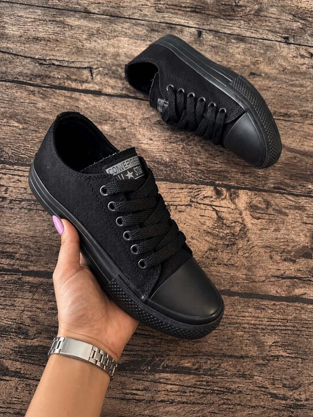 Converse Lona Black Black