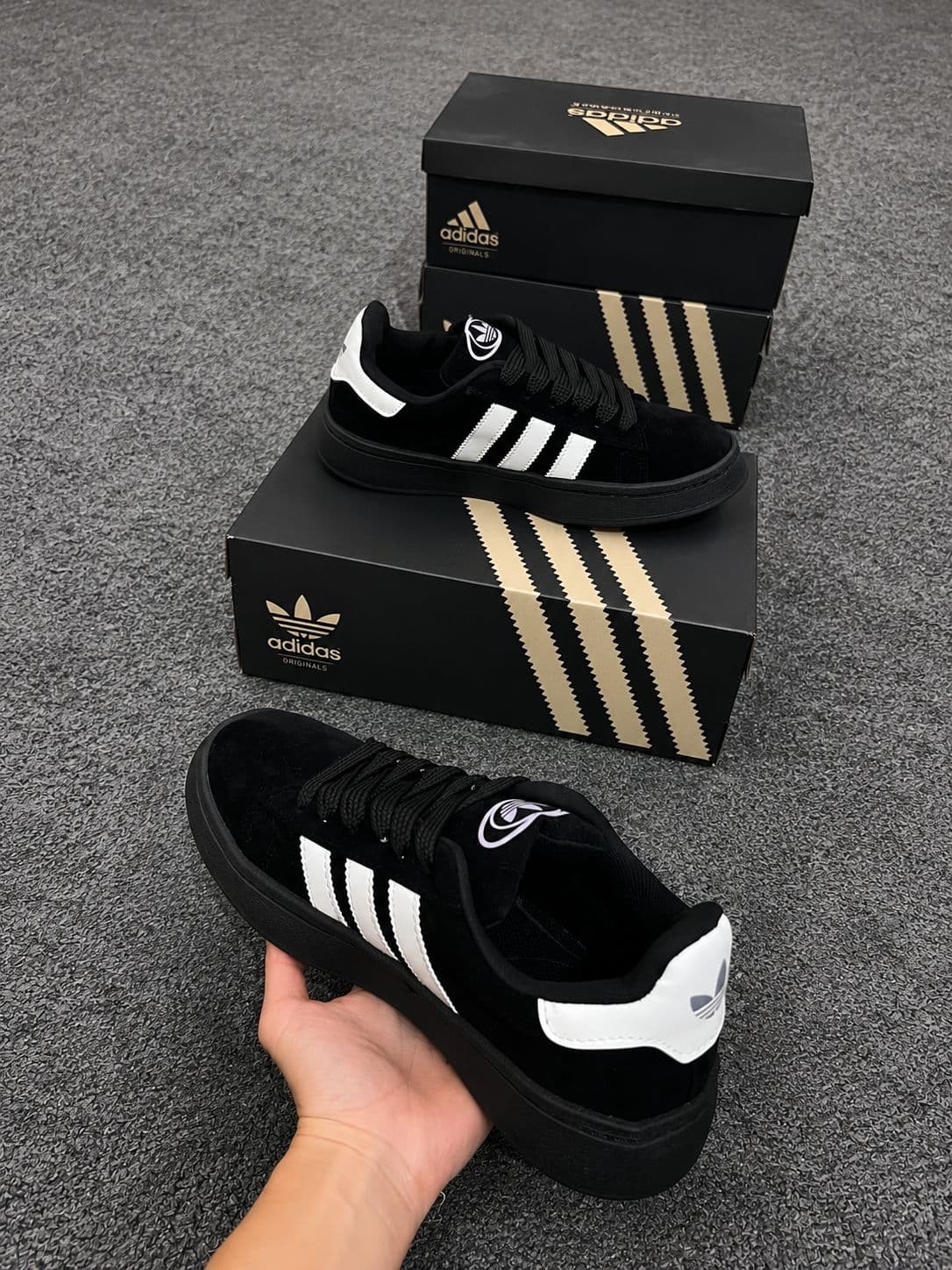 Adidas Campus Black