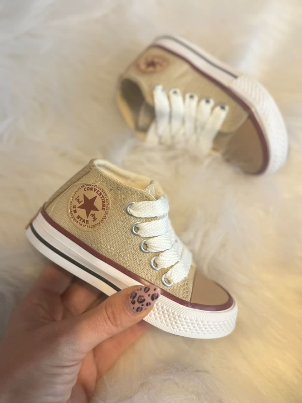 Botita Lona Beige
