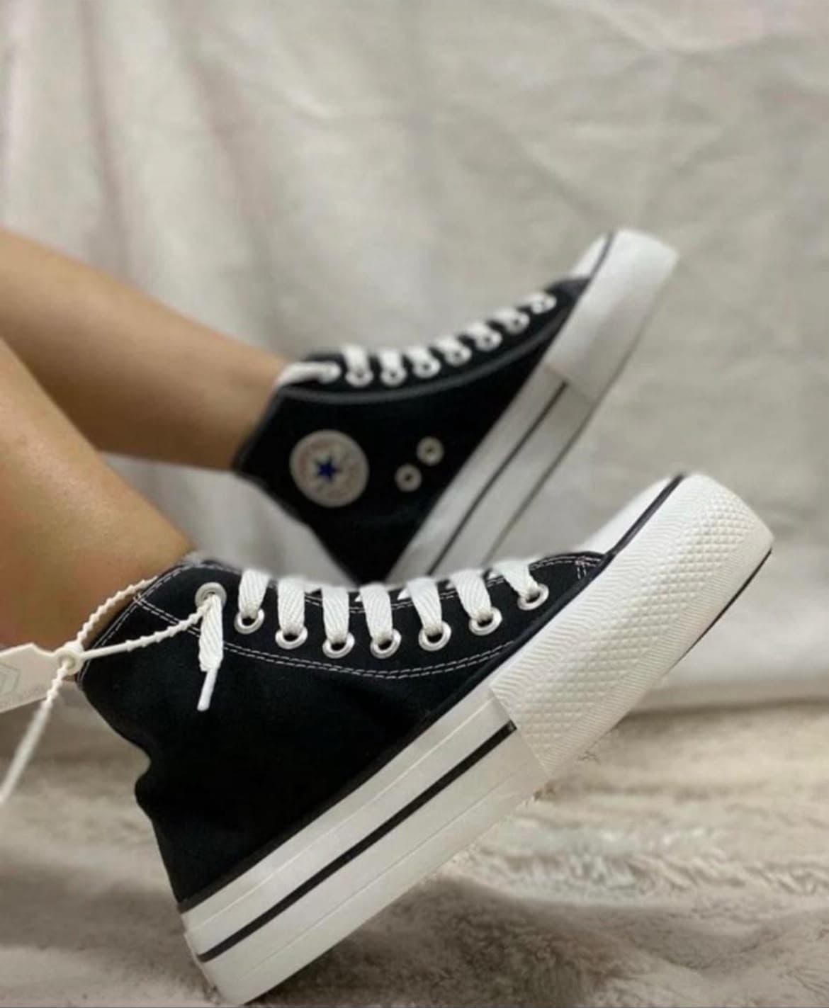 Botita Converse Con Plataforma Premium